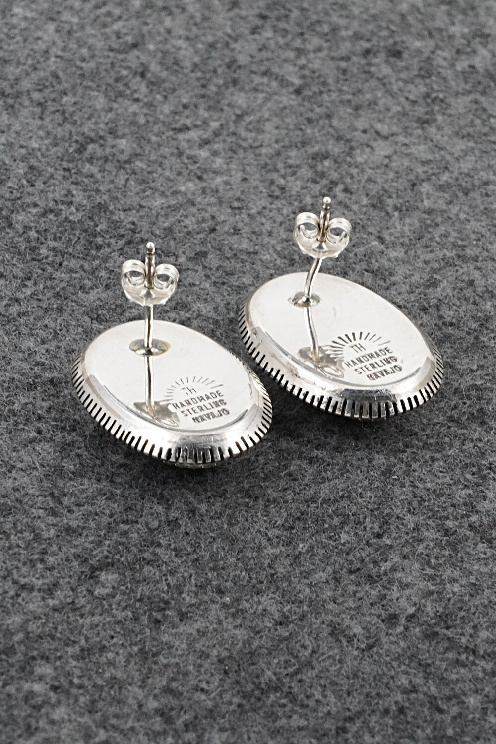 Turquoise & Sterling Silver Earrings - Toby Henderson