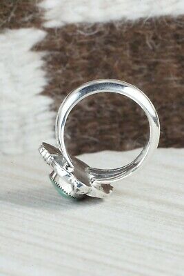 Turquoise & Sterling Silver Ring - Irvin Tsosie - Size 9.25