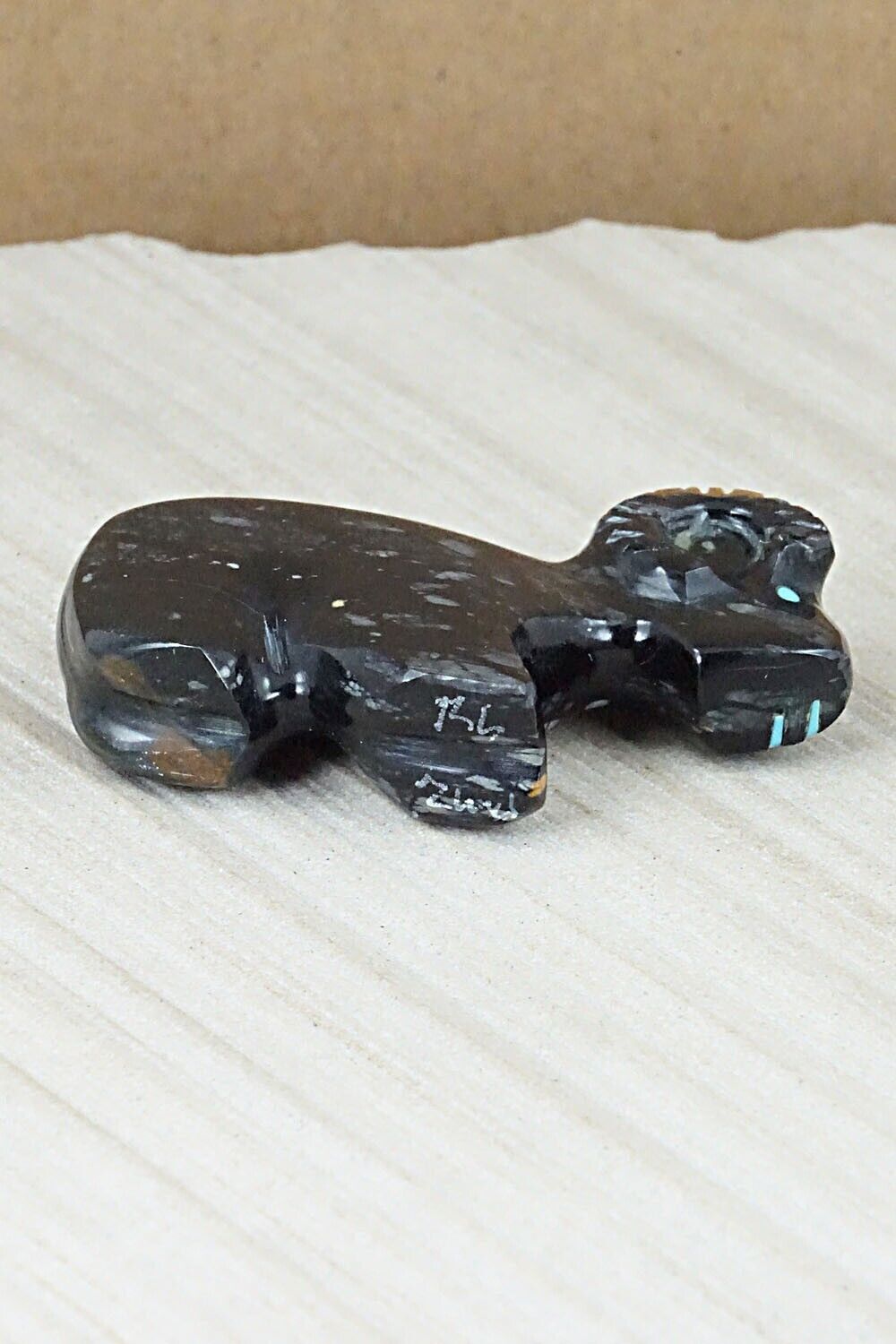 Ram Zuni Fetish Carving - Rodney Laiwakete