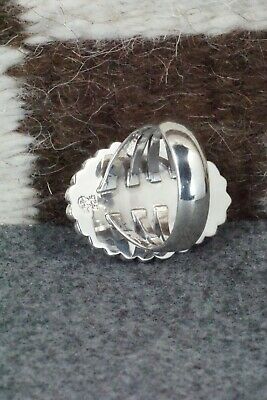 Turquoise & Sterling Silver Ring - Jimson Belin - Size 10