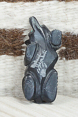 Badger Zuni Fetish Carving - Adrian Cachini