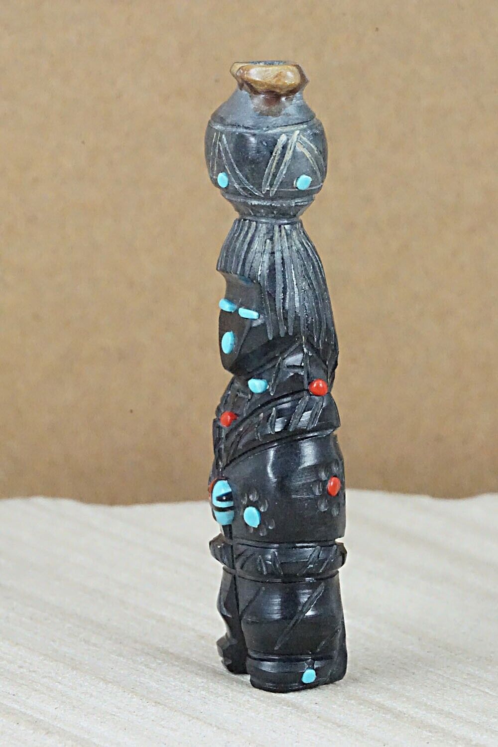 Ola Maiden Zuni Fetish Carving - Danette Laate