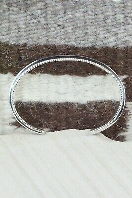 Sterling Silver Bracelet - Darrel Yazzie