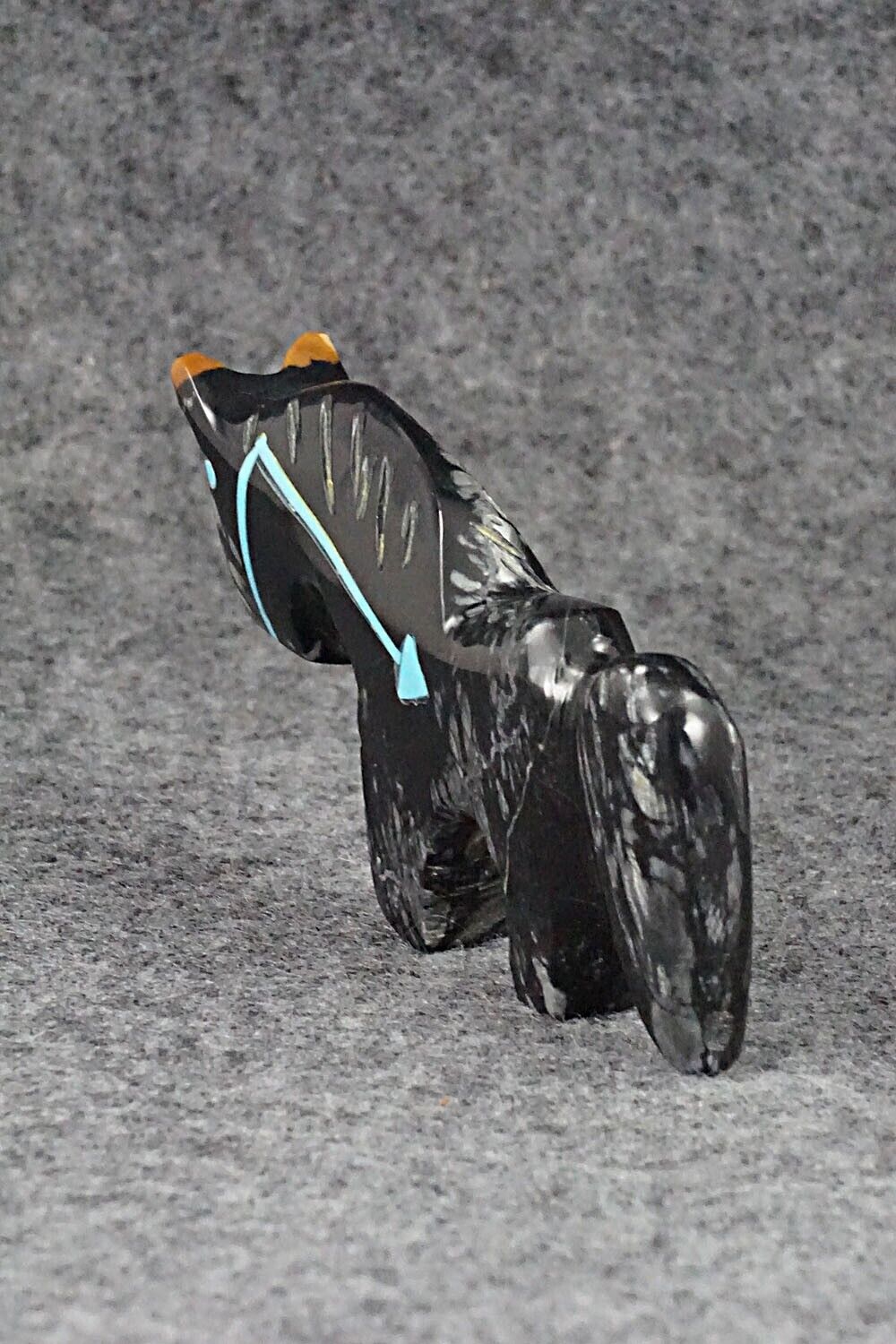 Horse Zuni Fetish Carving - Rodney Laiwakete