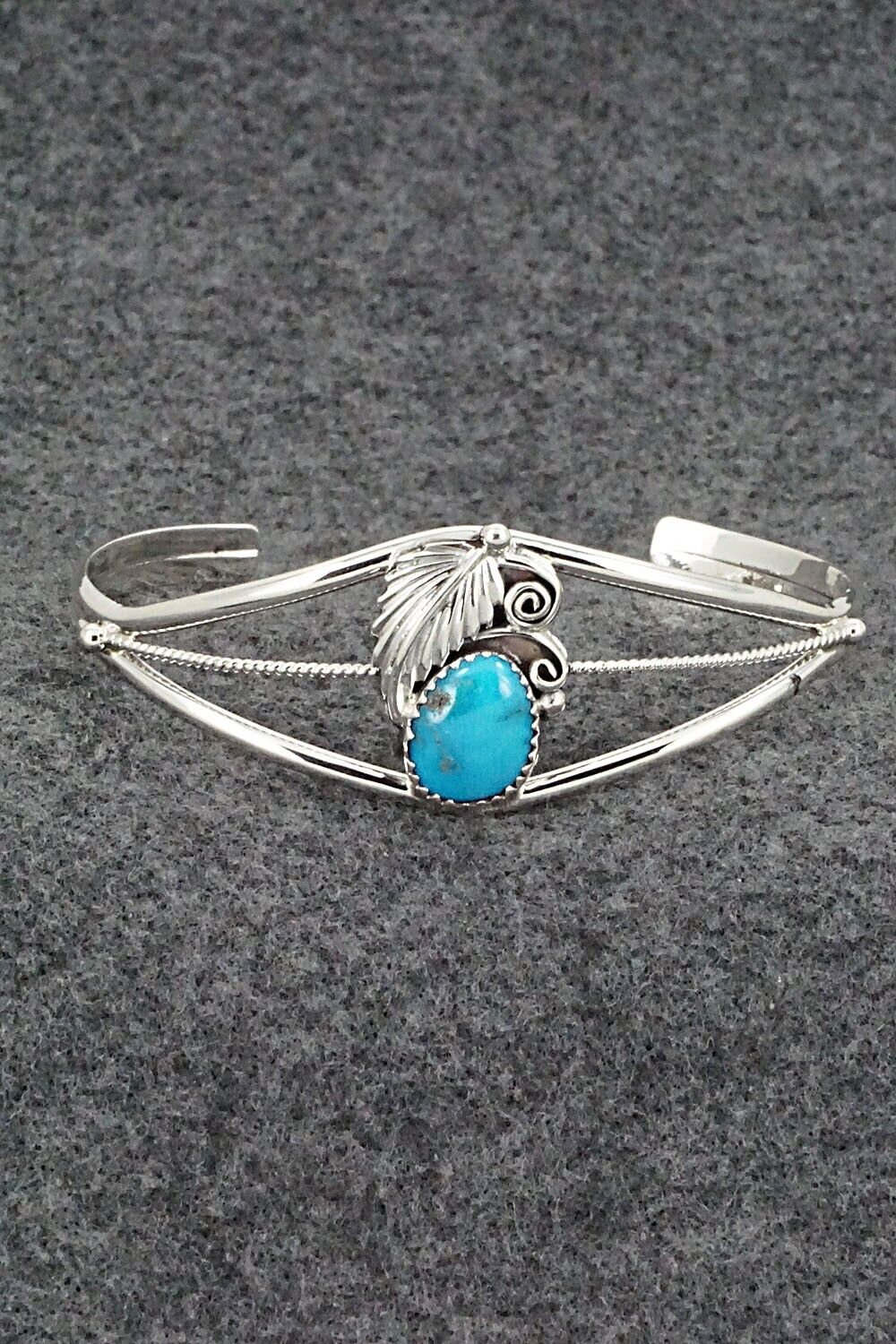Turquoise & Sterling Silver Bracelet - Judy Largo