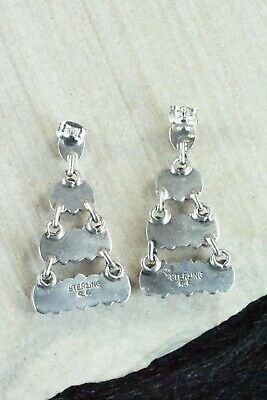 Spiny Oyster and Sterling Silver Earrings - Renelle Perry