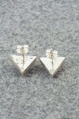 Coral & Sterling Silver Earrings - John Quam