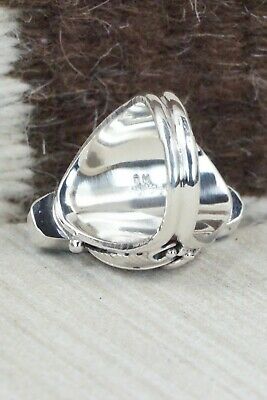 Turquoise & Sterling Silver Ring - Darrell Morgan - Size 9
