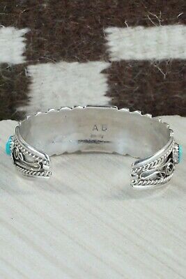 Turquoise & Sterling Silver Bracelet - Anthony Brown
