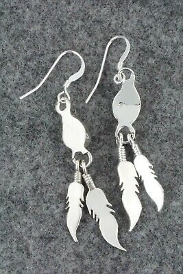 Onyx & Sterling Silver Earrings - Sharon McCarthy