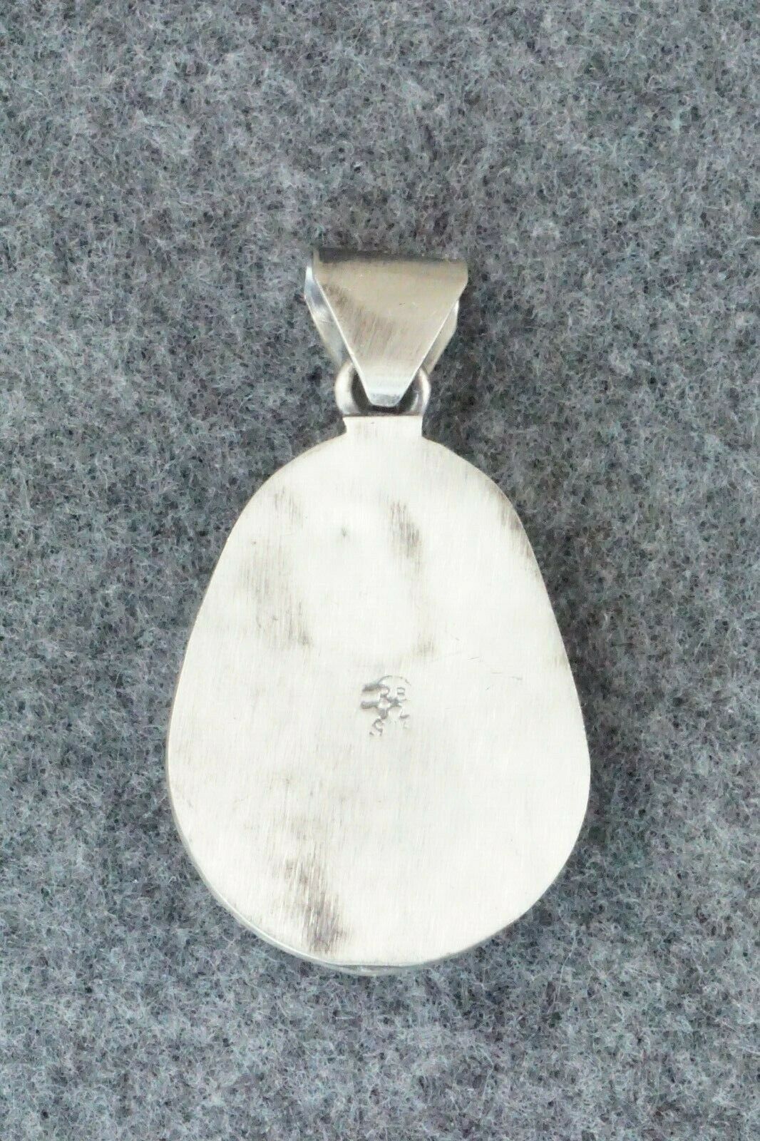 Turquoise and Sterling Silver Pendant - Sharon McCarthy