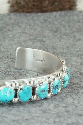 Turquoise and Sterling Silver Bracelet - Darleen Begay