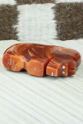 Bear Zuni Fetish Carving - Bernard Laiwakete