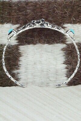 Turquoise & Sterling Silver Bracelet - Bobby Platero