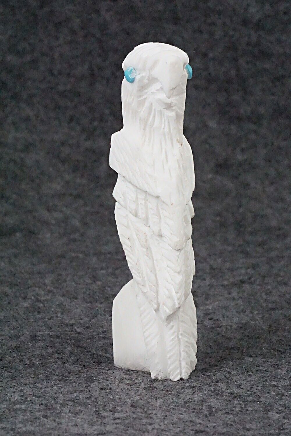 Eagle Zuni Fetish Carving - Lance Deysee