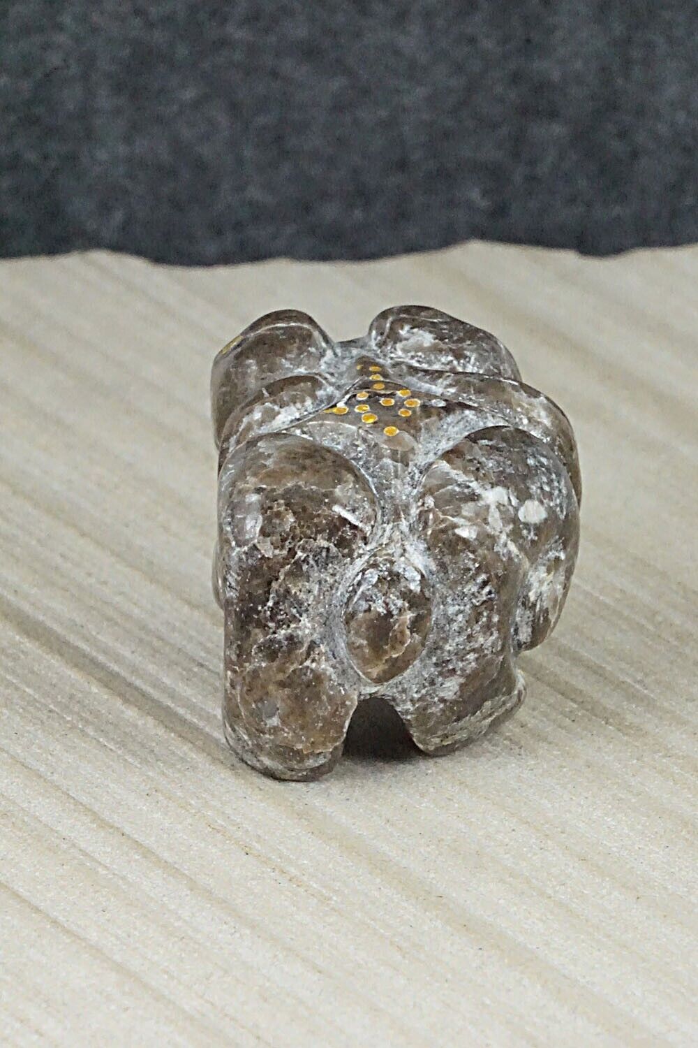 Frog Zuni Fetish Carving - Rick Kallestewa