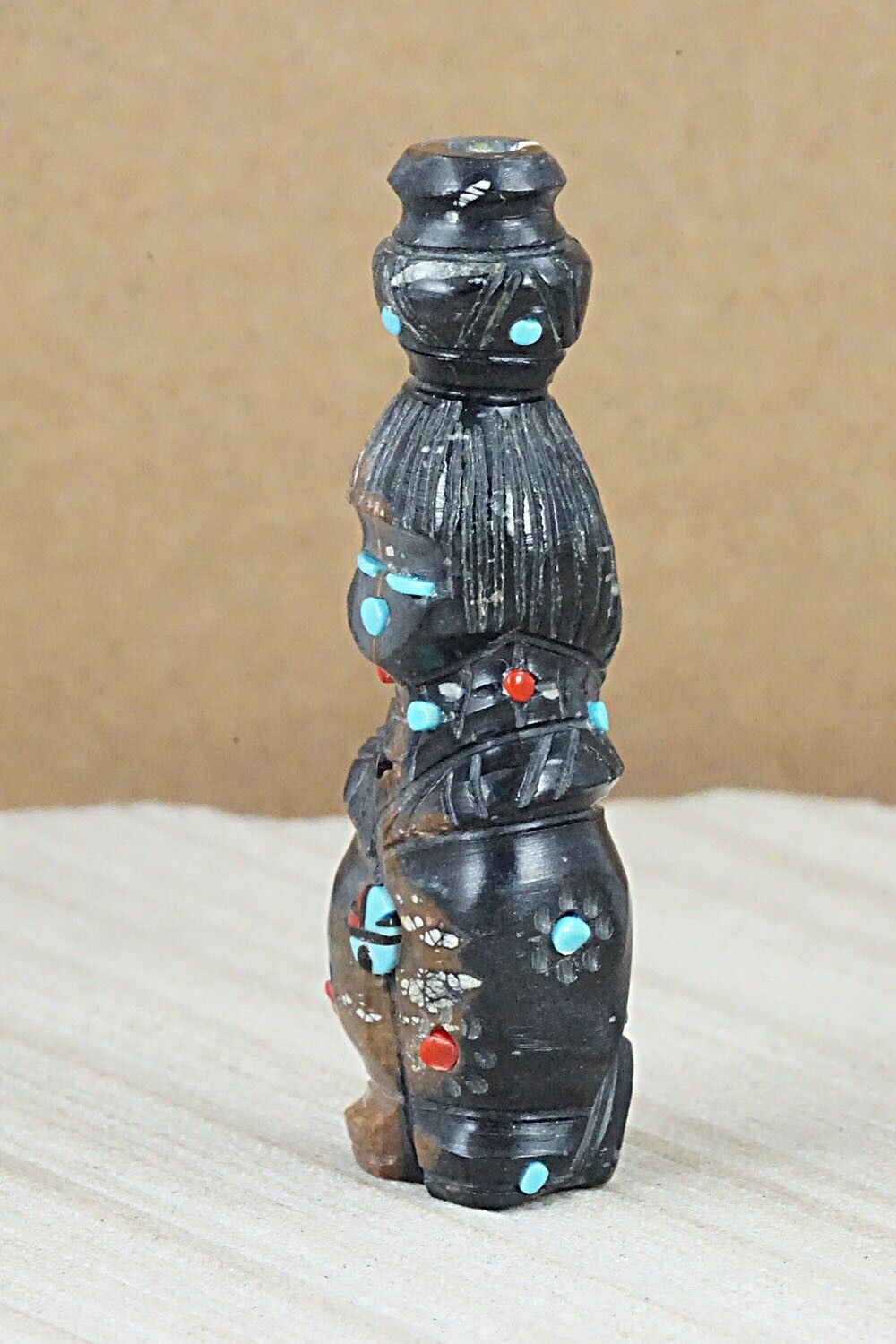 Ola Maiden Zuni Fetish Carving - Danette Laate