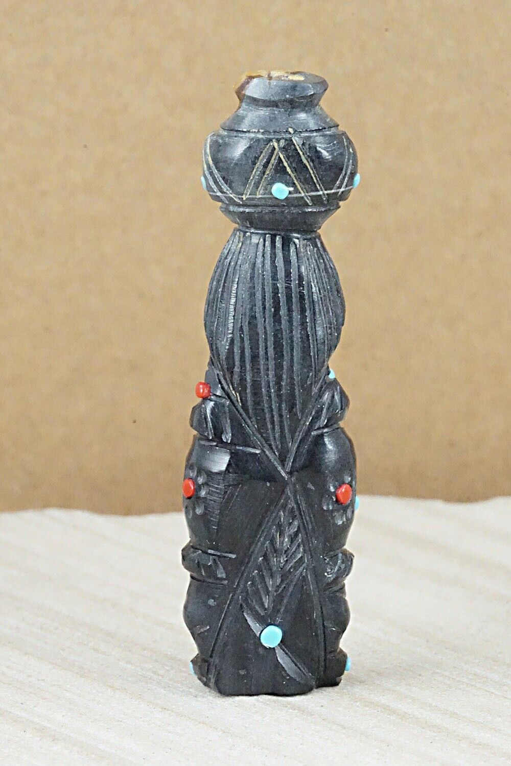 Ola Maiden Zuni Fetish Carving - Danette Laate