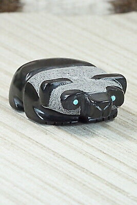 Bear Zuni Fetish Carving - Reynold Lunasee