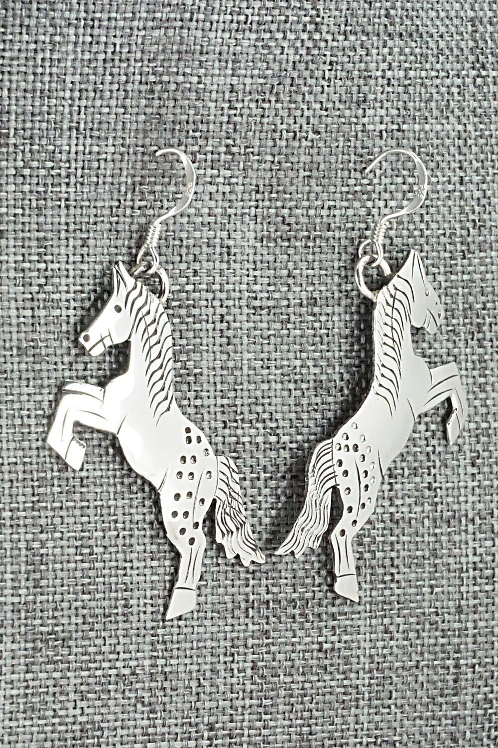 Sterling Silver Earrings - Louise Yazzie