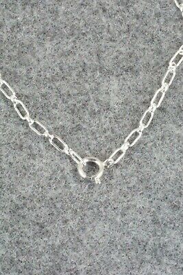 Turquoise & Sterling Silver Necklace - Lee Shorty