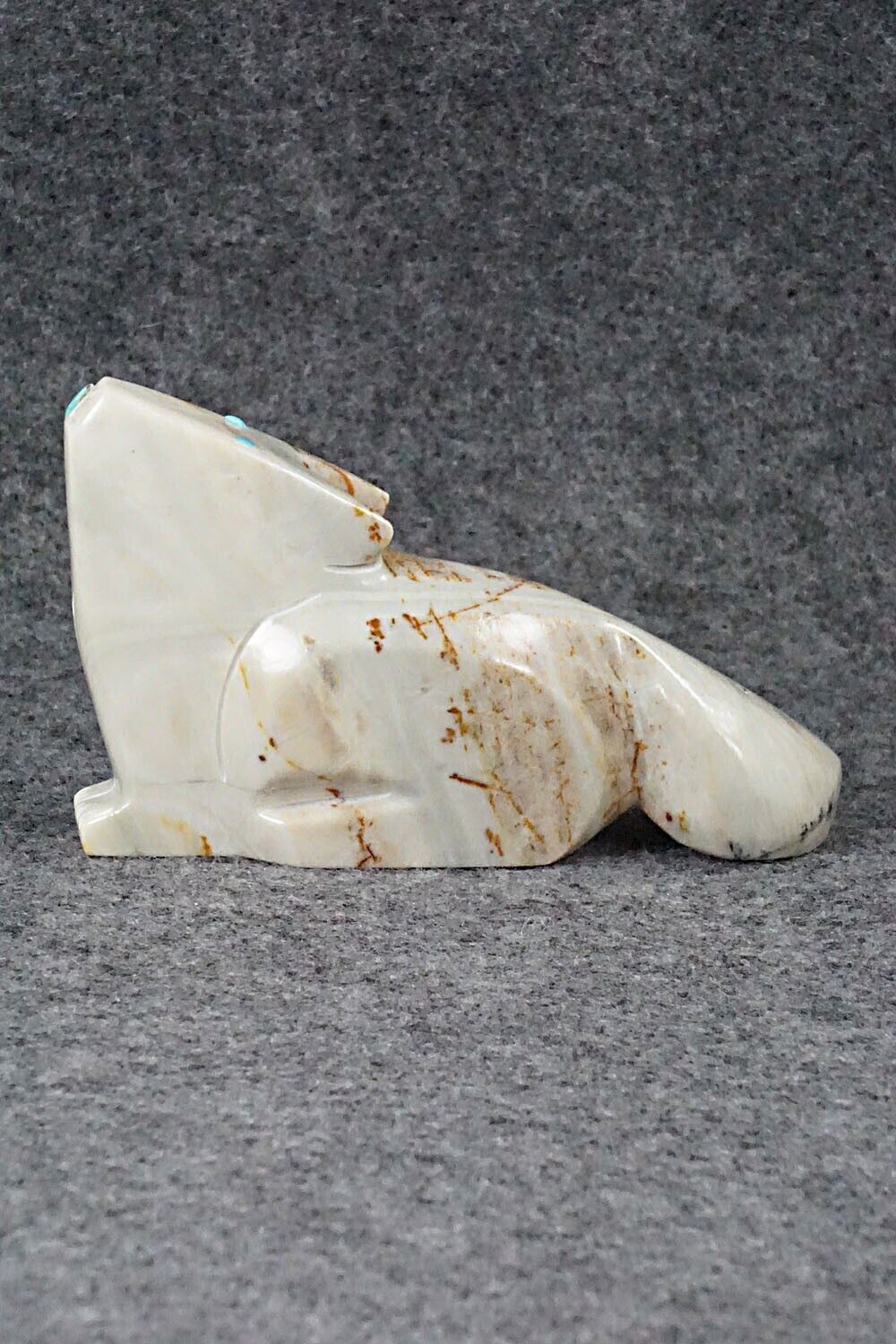 Coyote Zuni Fetish Carving - Shannon Calavaza