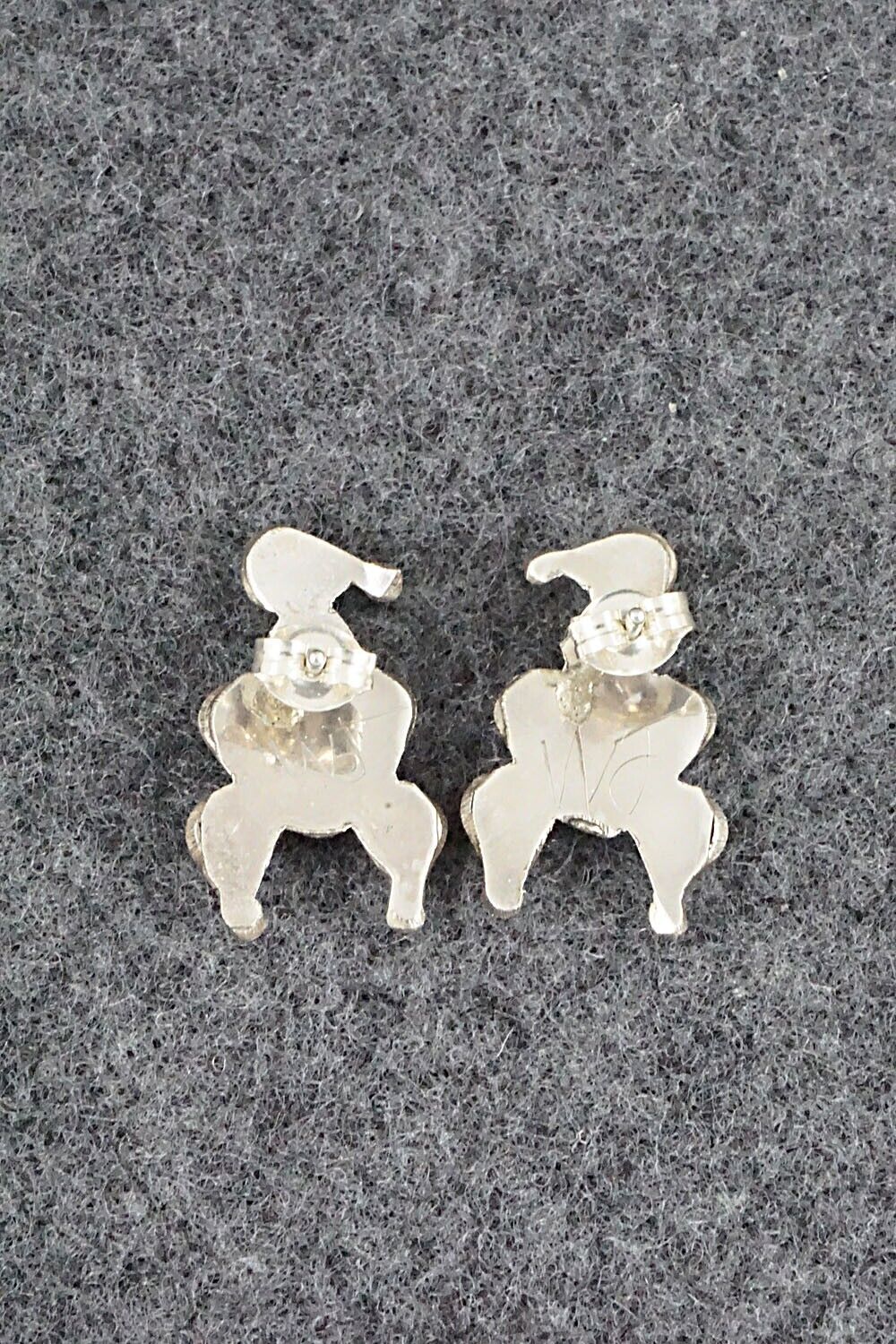 Turquoise & Sterling Silver Earrings - Waylon Johnson