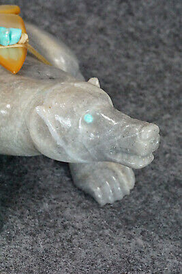Bear Zuni Fetish Carving - Albert Eustace