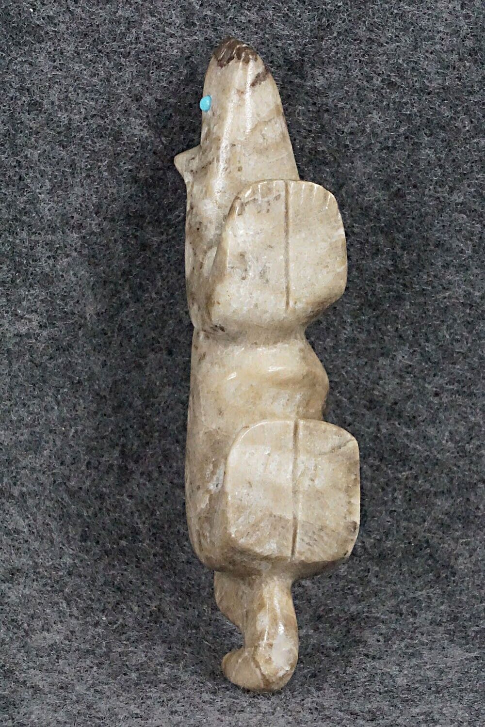 Mountain Lion Zuni Fetish Carving - Ronnie Lunasee