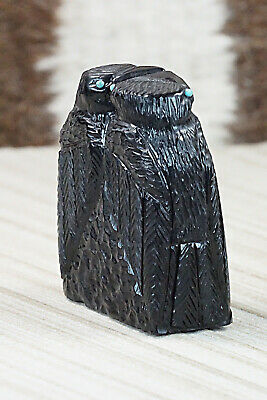 Crow Zuni Fetish Carving - Mike Tucson