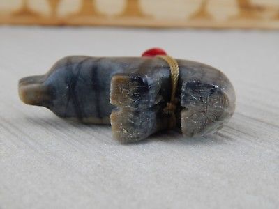 Bear Zuni Fetish Carving - Douglas Martza - High Lonesome Trading