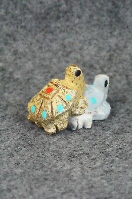 Turtle Zuni Fetish Carving - Carl Etsate