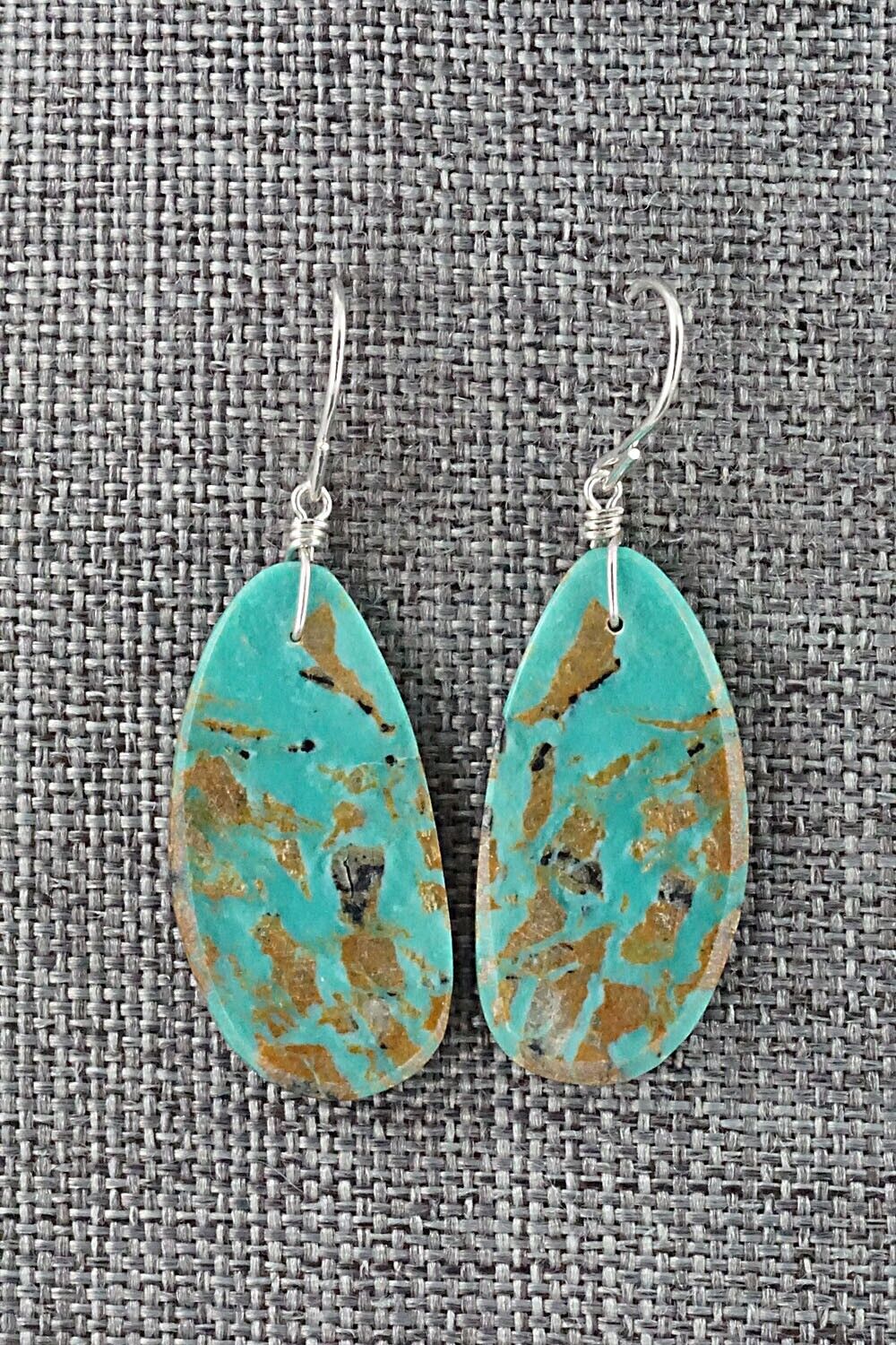 Turquoise & Sterling Silver Earrings - Sharon Abeyta