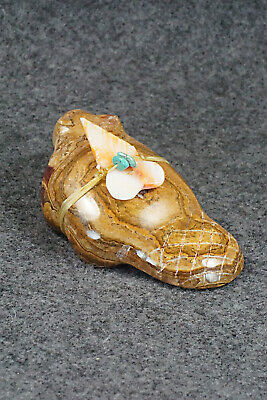 Beaver Zuni Fetish Carving - Daphne Quam