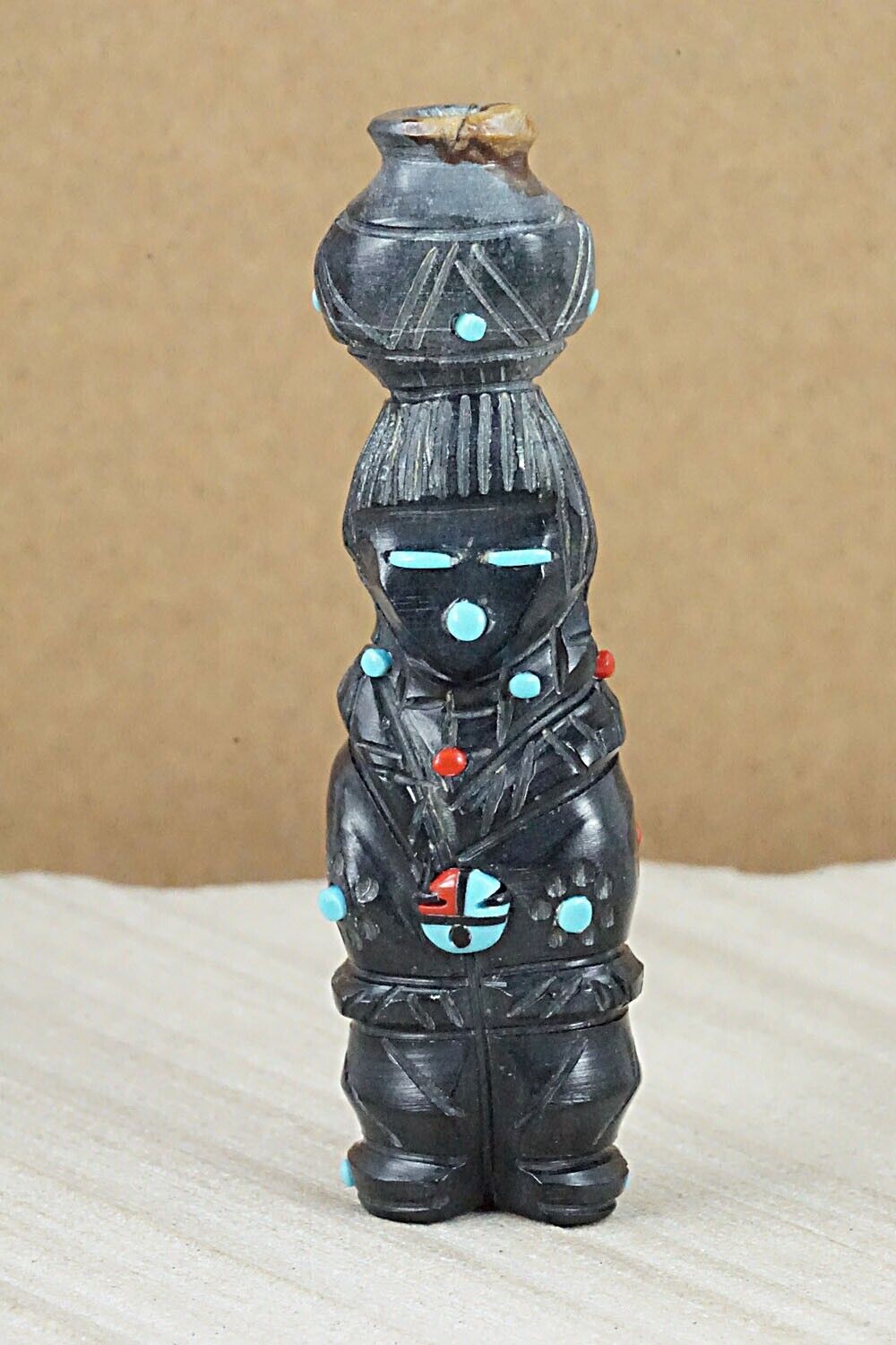 Ola Maiden Zuni Fetish Carving - Danette Laate
