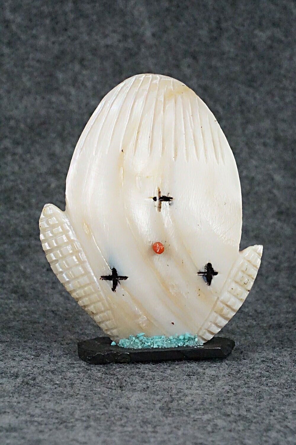 Corn Maiden Zuni Fetish Carving - Stuart Quandelacy