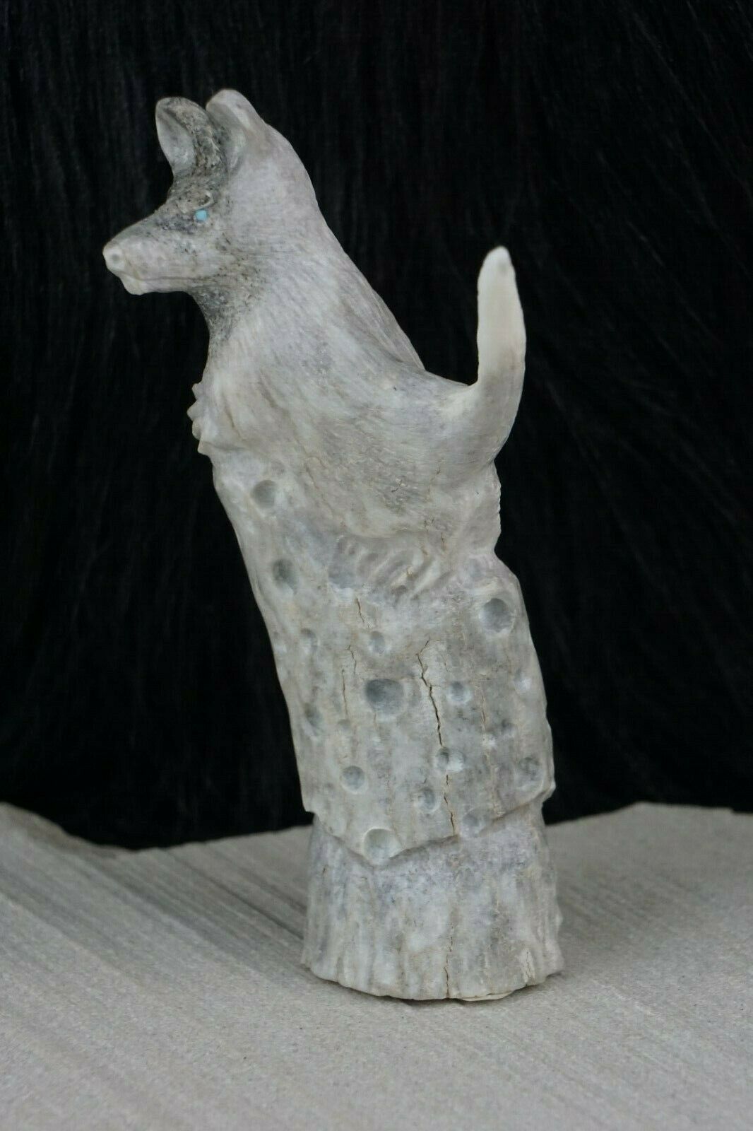 Mouse Zuni Fetish Carving - Maxx Laate - High Lonesome Trading