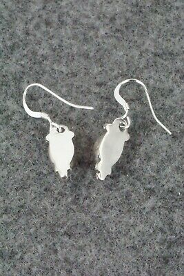 Coral & Sterling Silver Earrings - Elaine Shirley