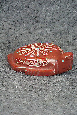 Turtle Zuni Fetish Carving - Adrian Cachini