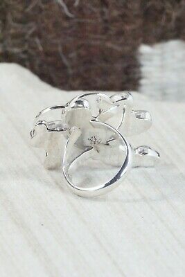 Multi Stone & Sterling Silver Ring - Bobby Platero - Size 5.75