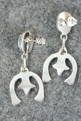 Turquoise & Sterling Silver Earrings - Verley Betone