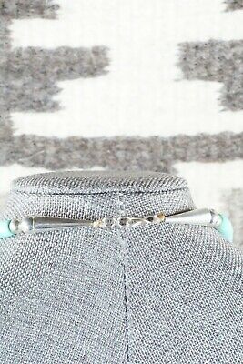 Turquoise & Sterling Silver Necklace - Lupe Lovato