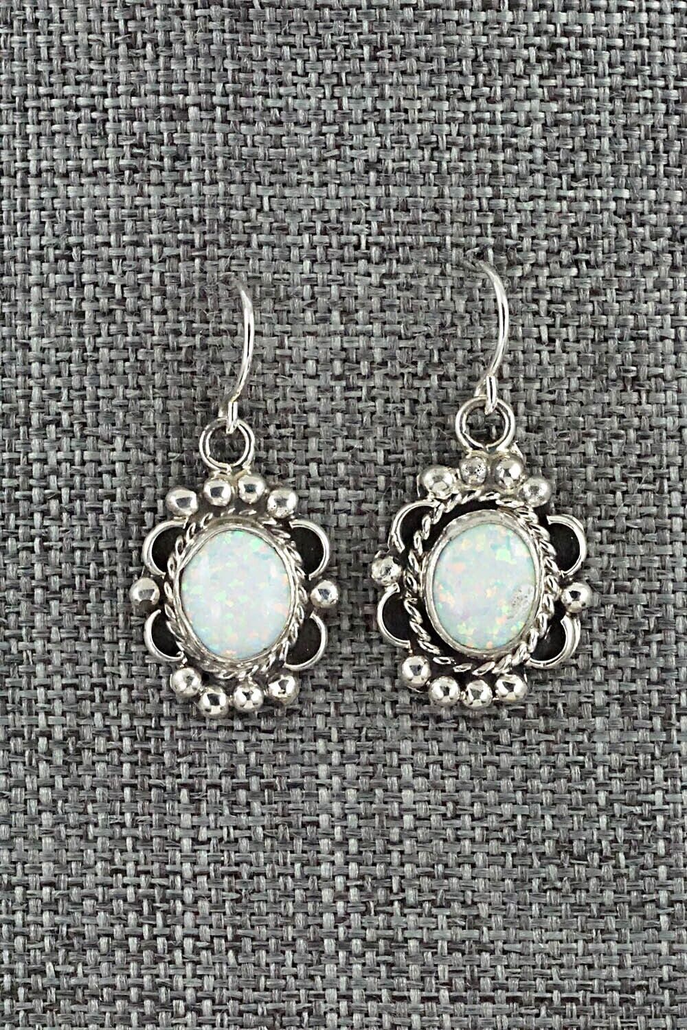 Opalite & Sterling Silver Earrings - Jan Mariano