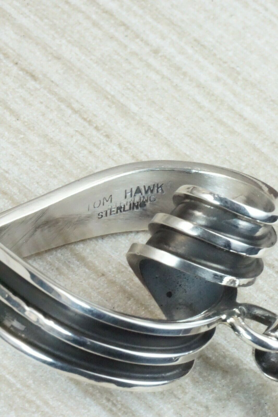 Sterling Silver Pendant - Tom Hawk