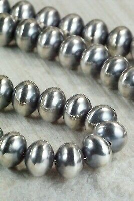 Sterling Silver Navajo Pearl Necklace - Jan Mariano