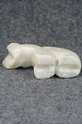 Bear Zuni Fetish Carving - Gilbert Lonjose