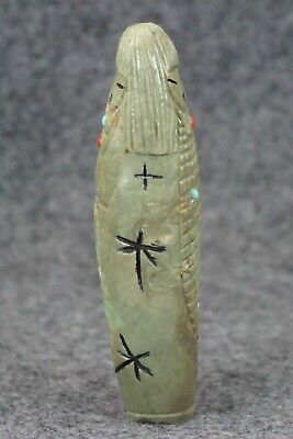 Corn Maiden Zuni Fetish Carving - Sandra Quandelacy