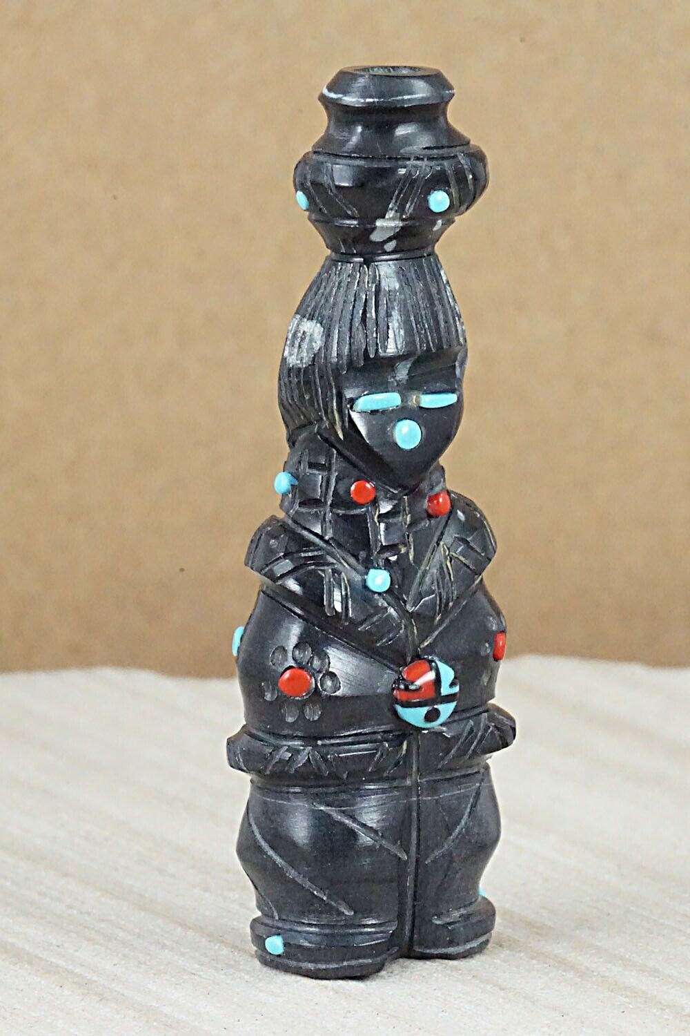 Ola Maiden Zuni Fetish Carving - Danette Laate