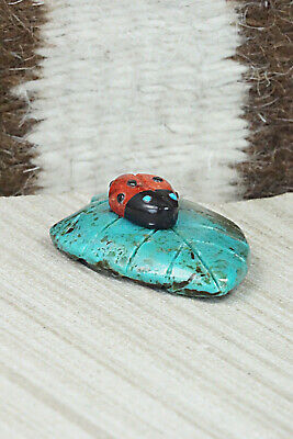 Ladybug Zuni Fetish Carving - Reynold Lunasee