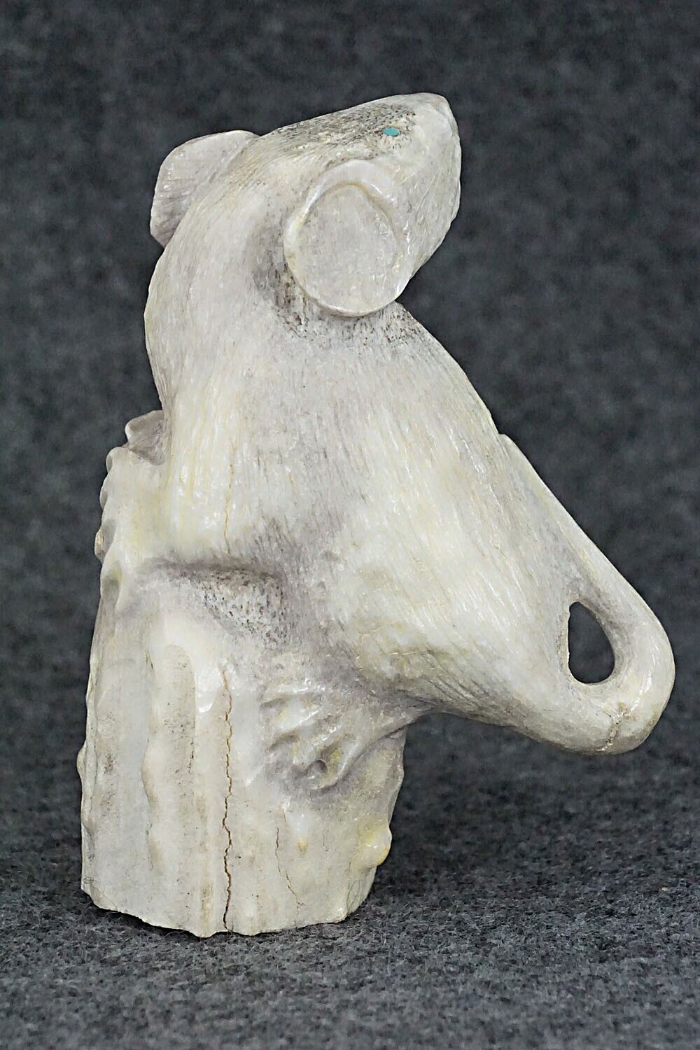 Mouse Zuni Fetish Carving - Maxx Laate
